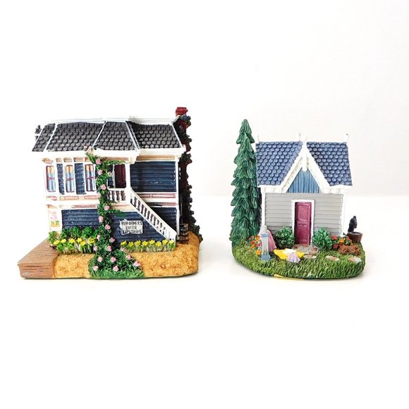 Liberty Falls 4 Piece Box Set Music Hall, Gambling Hall, Price House, Wash House - Picture 7 of 9